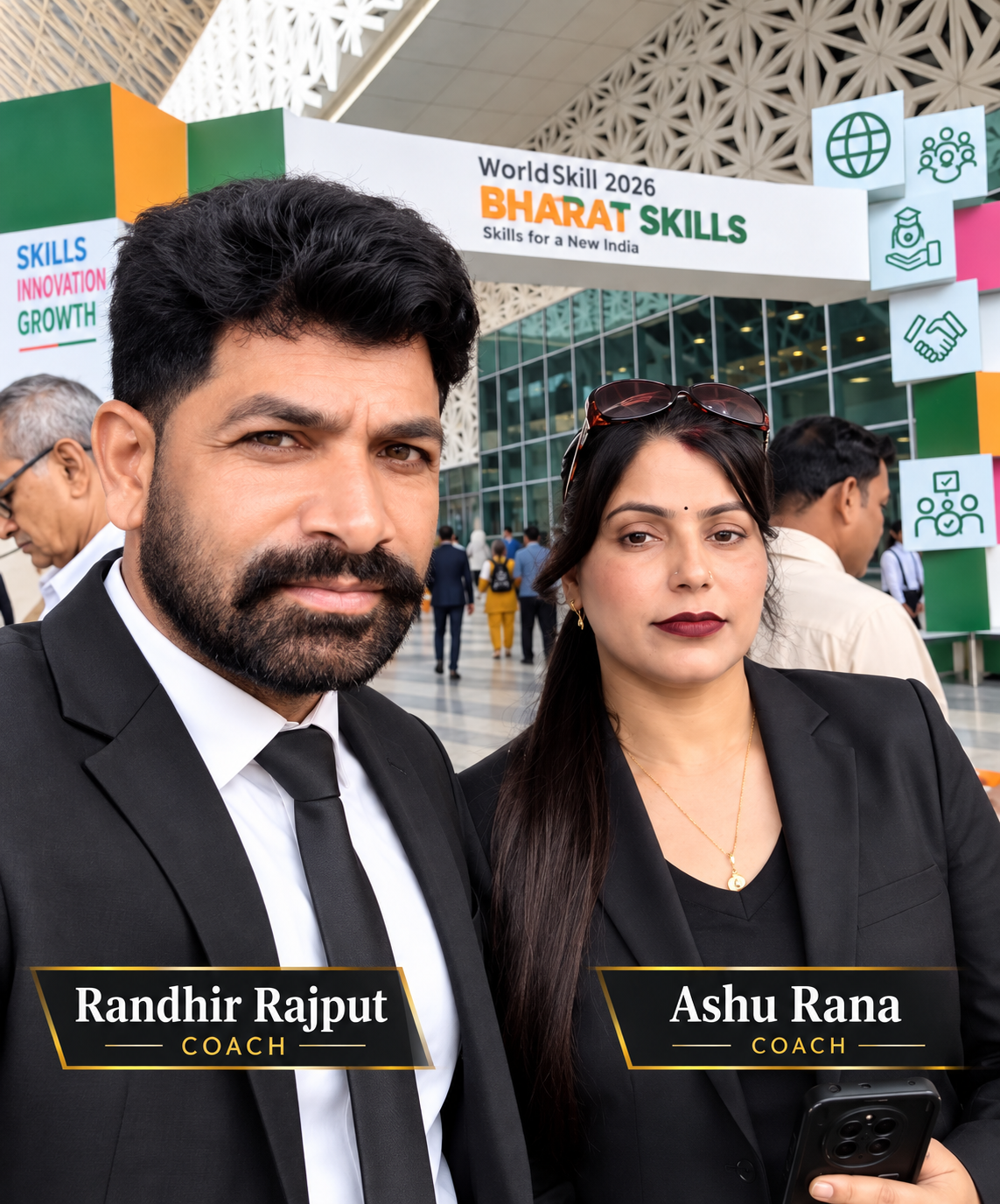 Ashu Rana and Randhir Rajput Fitness Coaches